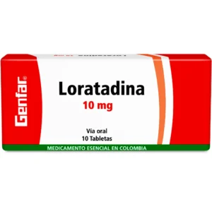 Loratadina 10 mg (Genfar)